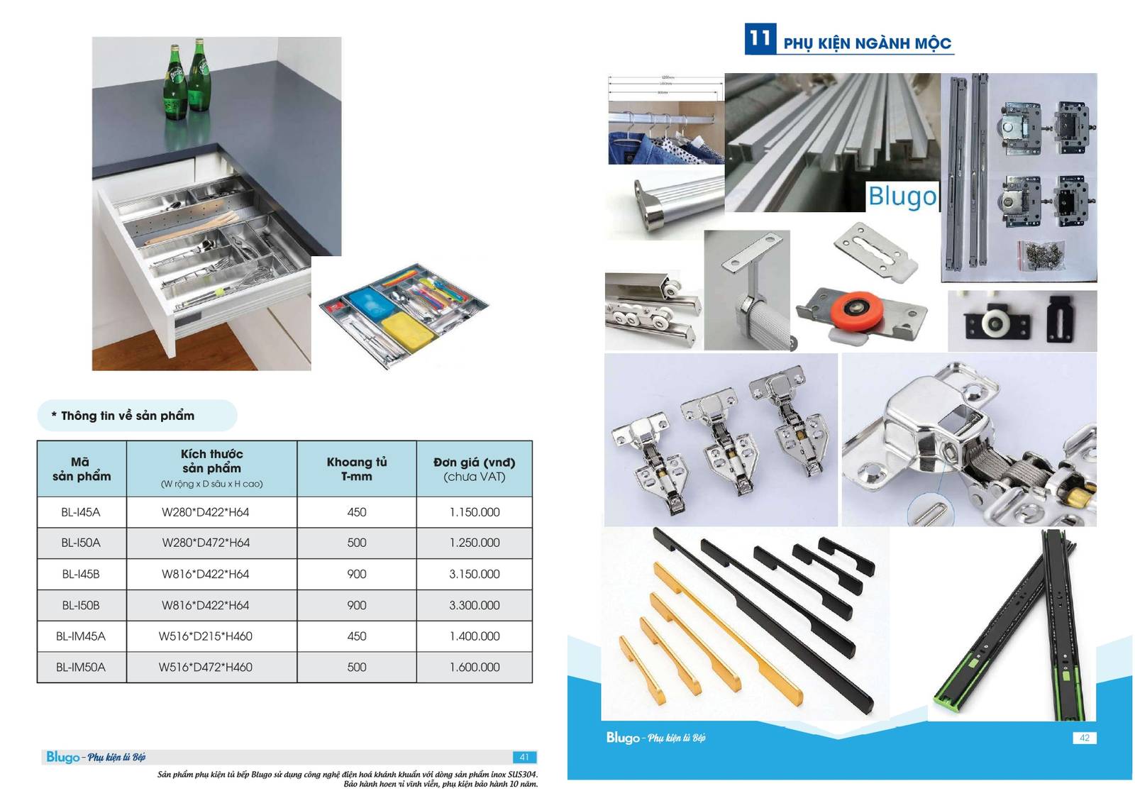 Thiết bị bếp BLUGO Catalogue và Bảng giá mới nhất tại Bình Dương /Page 21